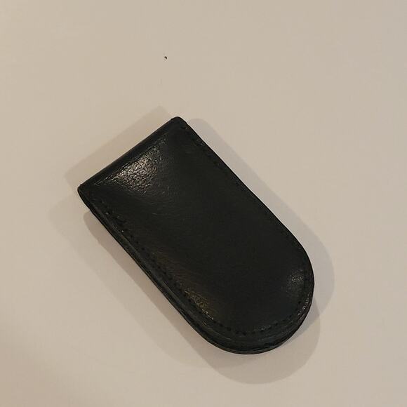 Vintage Authentic Black Coach Magnetic Money Clip - Picture 1 of 6
